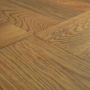 Artisan  Flooring - [Disegno Cinnamon Raw Oak Herringbone ]