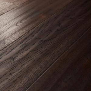 Artisan  Flooring - [Balmoral Hand-Scraped/Chocolate Stained Originals 14/3 French Oak ]