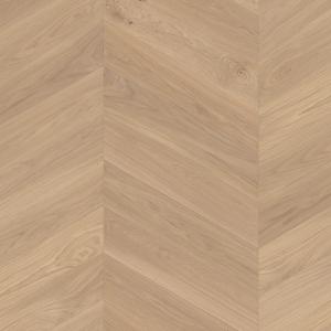 Artisan Flooring - Chevron Brushed White Oak Adagio