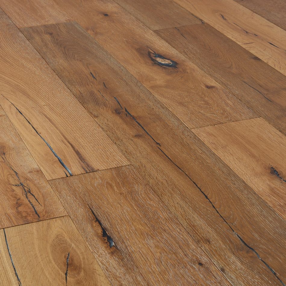 Artisan Flooring Achray Smoked/Brushed/Light White Grain/Sunken Filler/Oiled French Oak