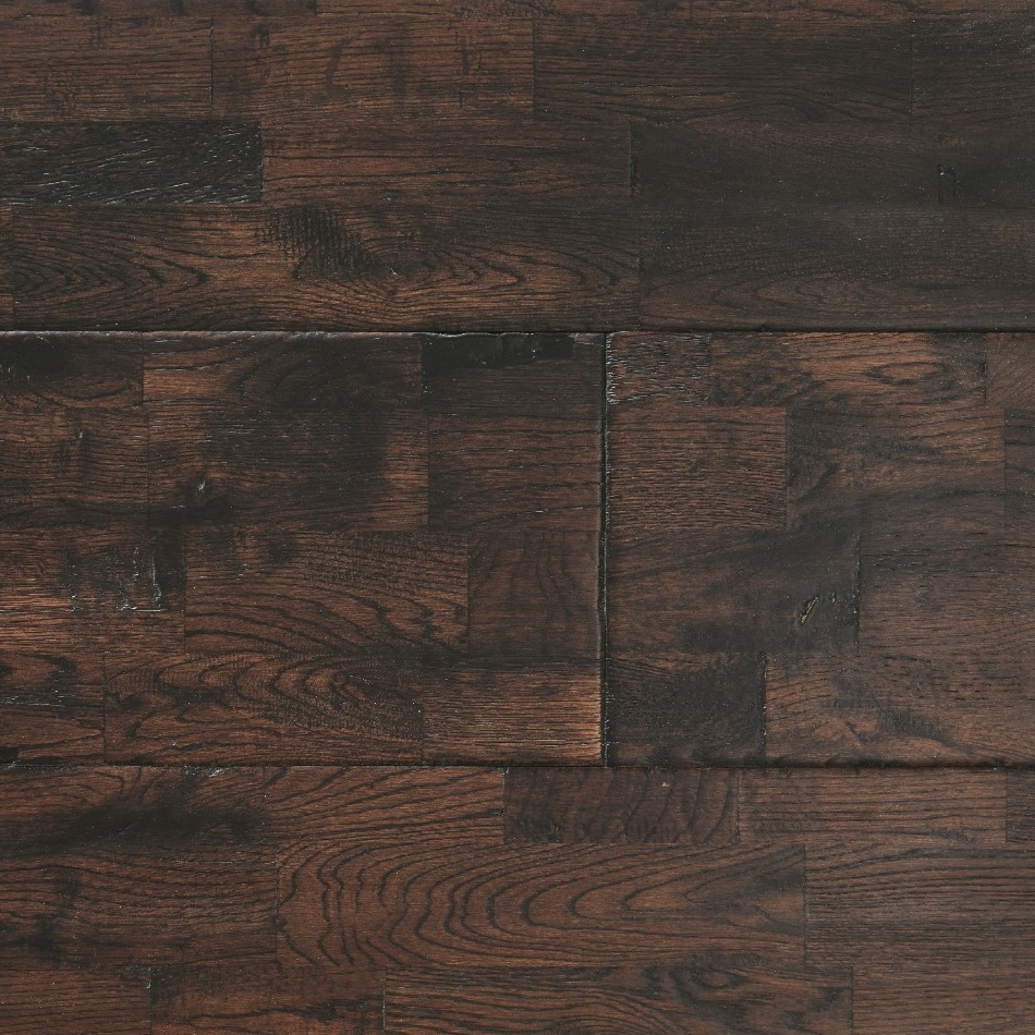 Artisan Hardwood Flooring - [Refined Dark Finger Jointed Oak ]