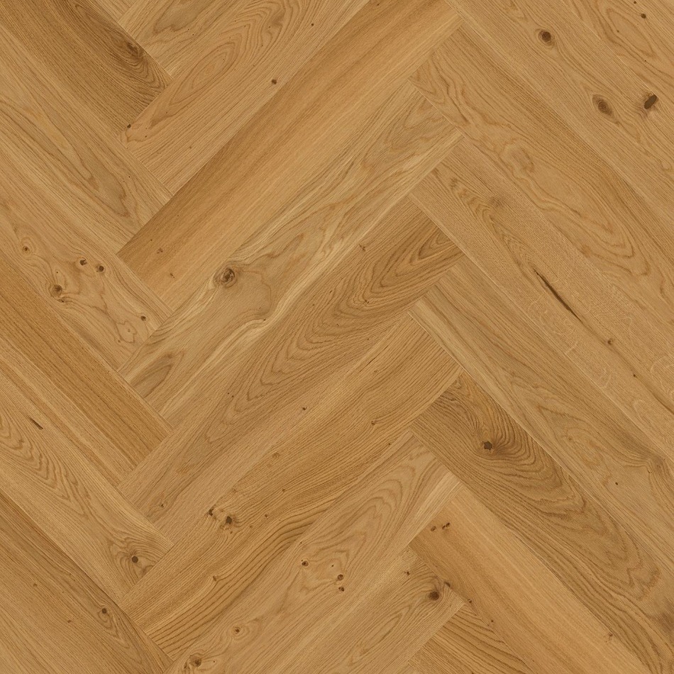 Artisan Flooring Herringbone Click Brushed Live Natural Oak Animoso